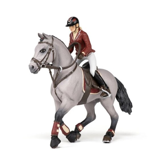 3/$55❤️Competition Horse with Riding Girl Figurines by Papo 51563 Hand Painted - Picture 8 of 13